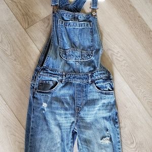 Girls Gap Denim Overalls Size L (10)